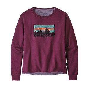 Patagonia Purple Graphic Sweatshirt